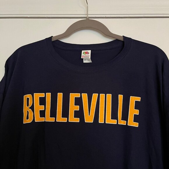 Size 2xl Belleville Long Sleeve Graphic Tee - Picture 1 of 5